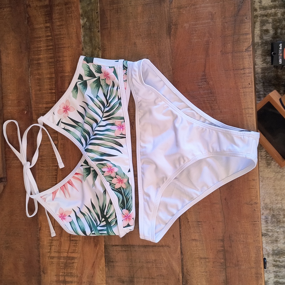Shein tropical bikini M
